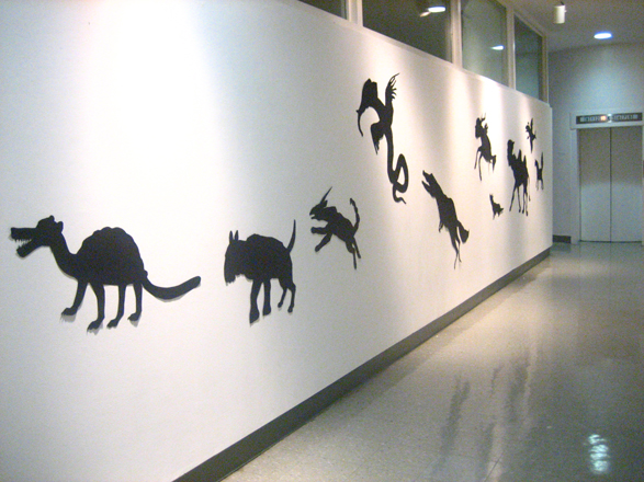 animal silhouettes